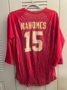 Majestic Red Heather NFL Fan Tee